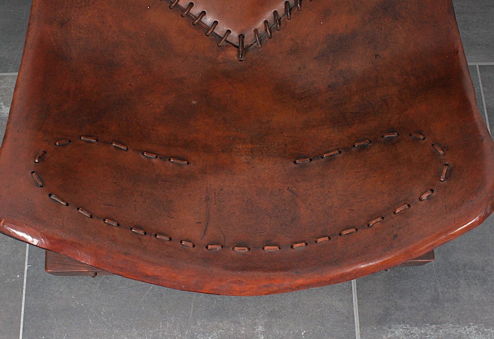 Brutalist Oak Lounge Chair And Ottoman, 1970s, Set Of 2 photo vinterior