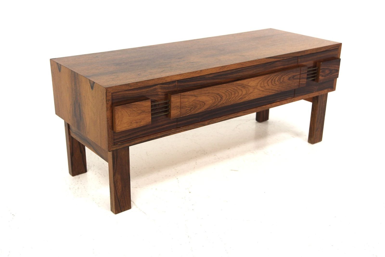 Scandinavian Commode In Glass And Wood, 1960