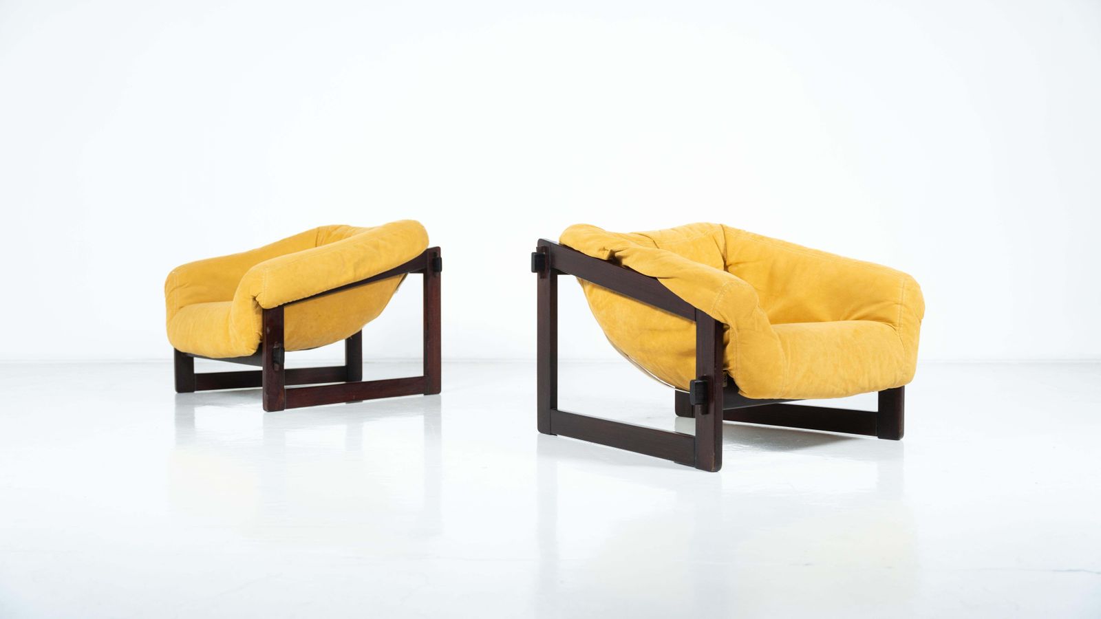 Mid Century Modern Pair Of Percival Lafer Armchairs, 1960s photo furniture