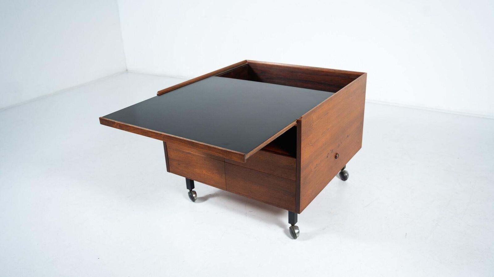 Mid Century Bar Cart By Arne Vodder For Sibast, 1960s photo Furniture