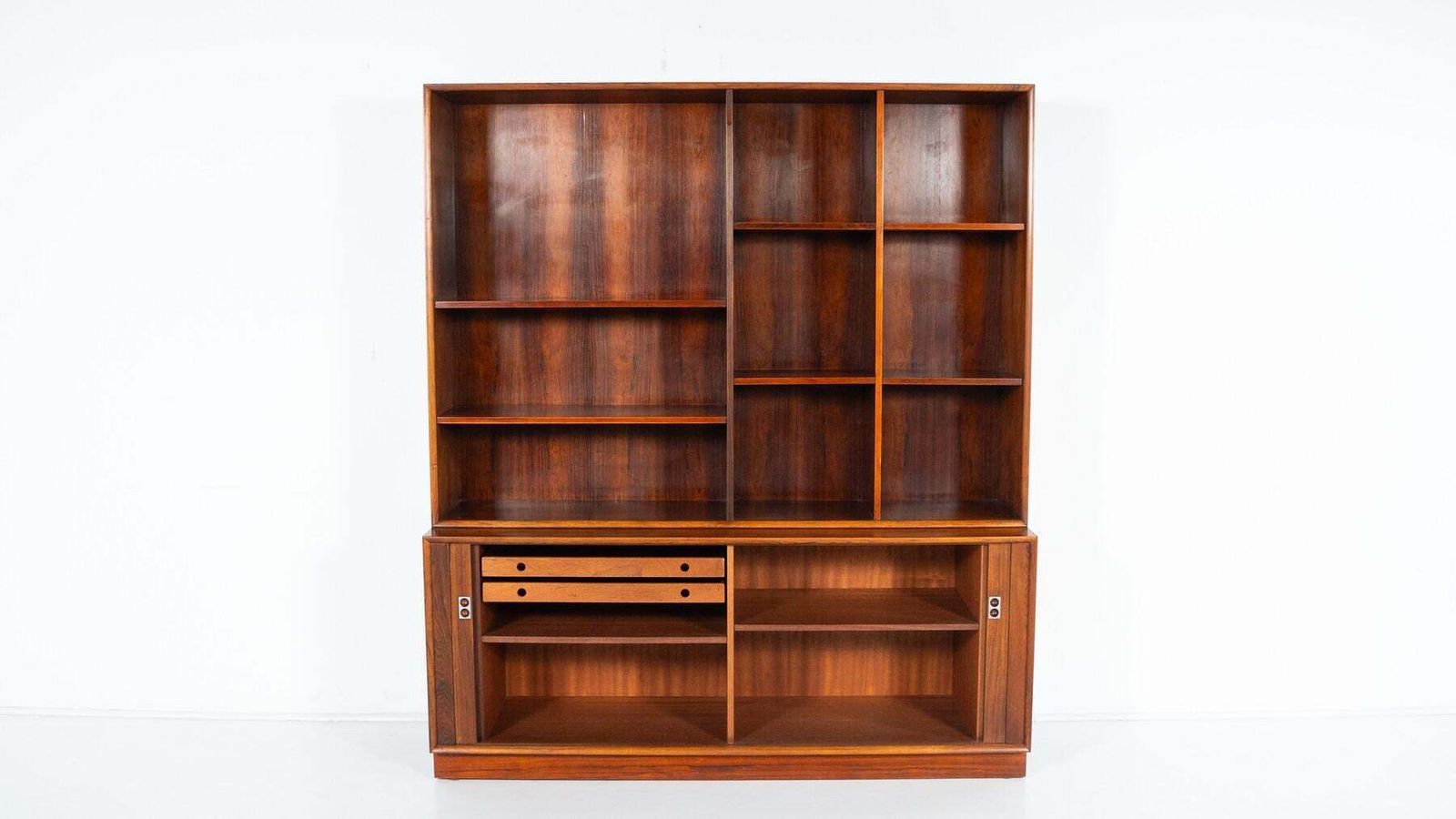 Furniture Mid Century Bookcase By Arne Vodder For Sibast, 1960s photo