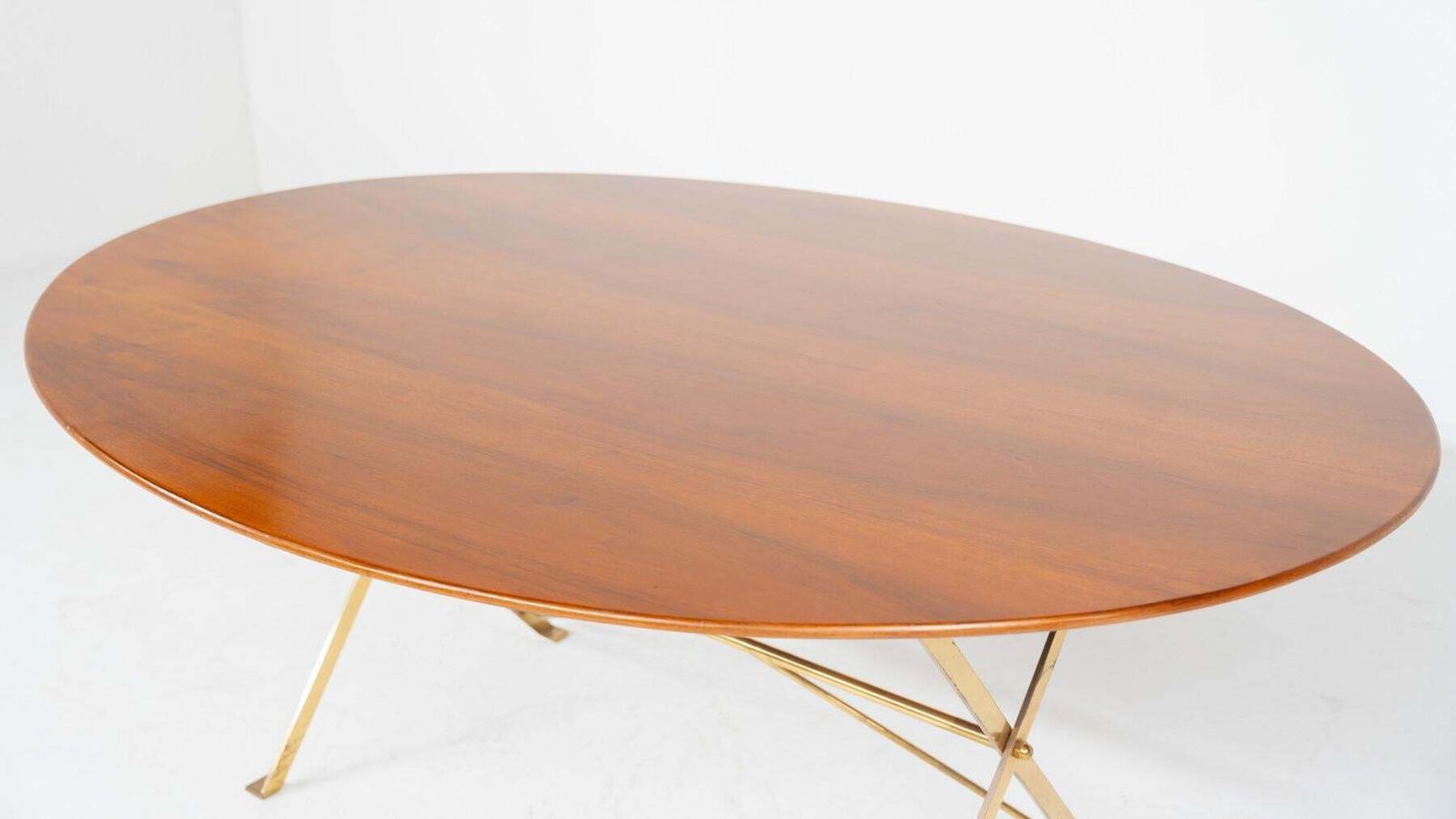 Mid Century Modern T3 Cavalletto Dining Table By Luigi Caccia Dominioni photo vintage