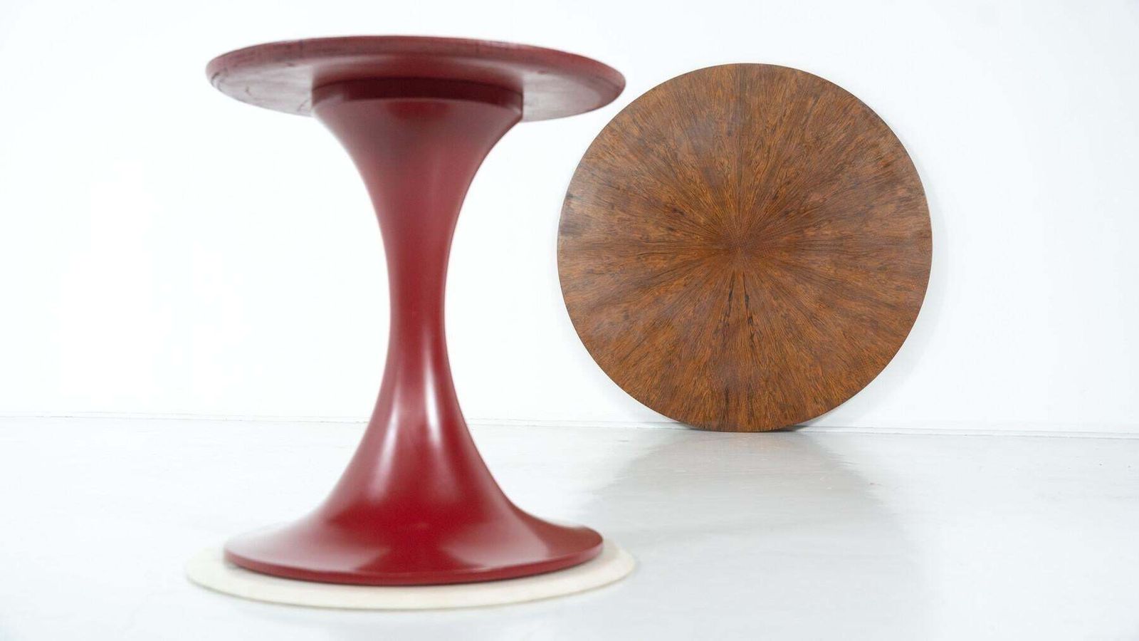 Wooden Dining Table In The Style Of Borsani, 1960s photo furniture