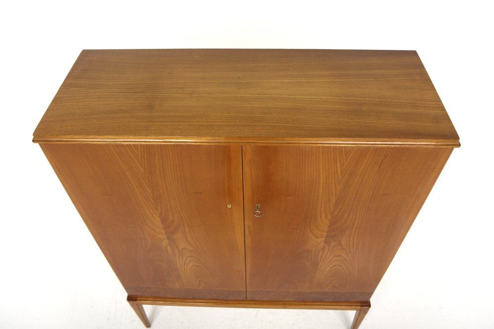Scandinavian Armoire From Ab Möbelnytt, örebro, Sweden, 1930s photo vintage