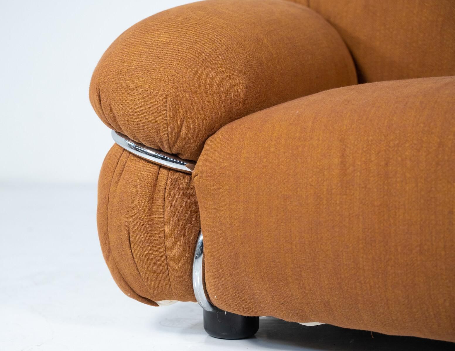 photo buy Sesann Sofa By Gianfranco Frattini For Cassina, New Upholstery, Italy, 1970s