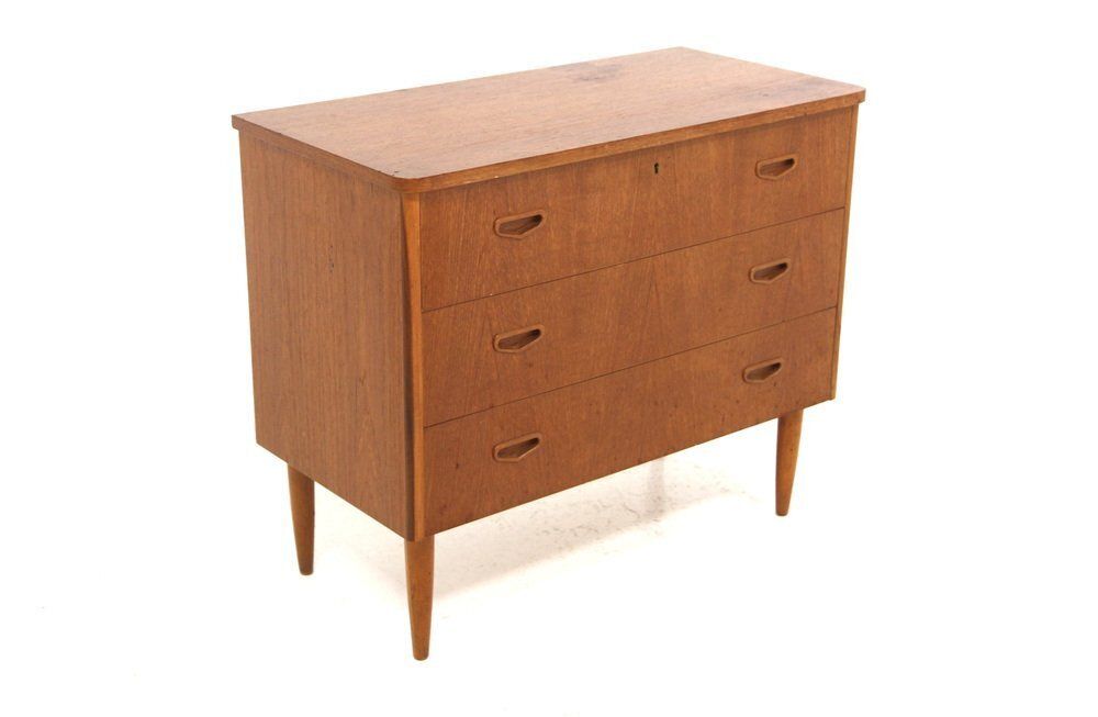 Teak Chest Of Drawers, Sweden, 1960s photo vinterior