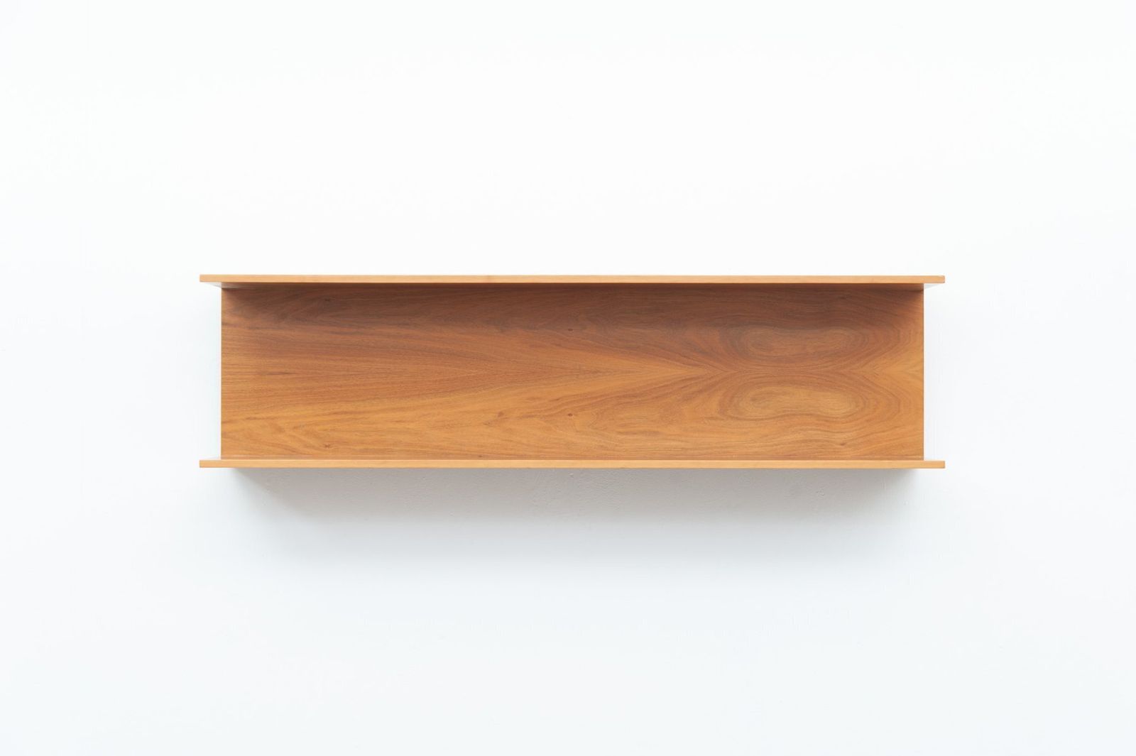 Wall Shelf In Walnut By Walter Wirz For Wilhelm Renz, 1960s