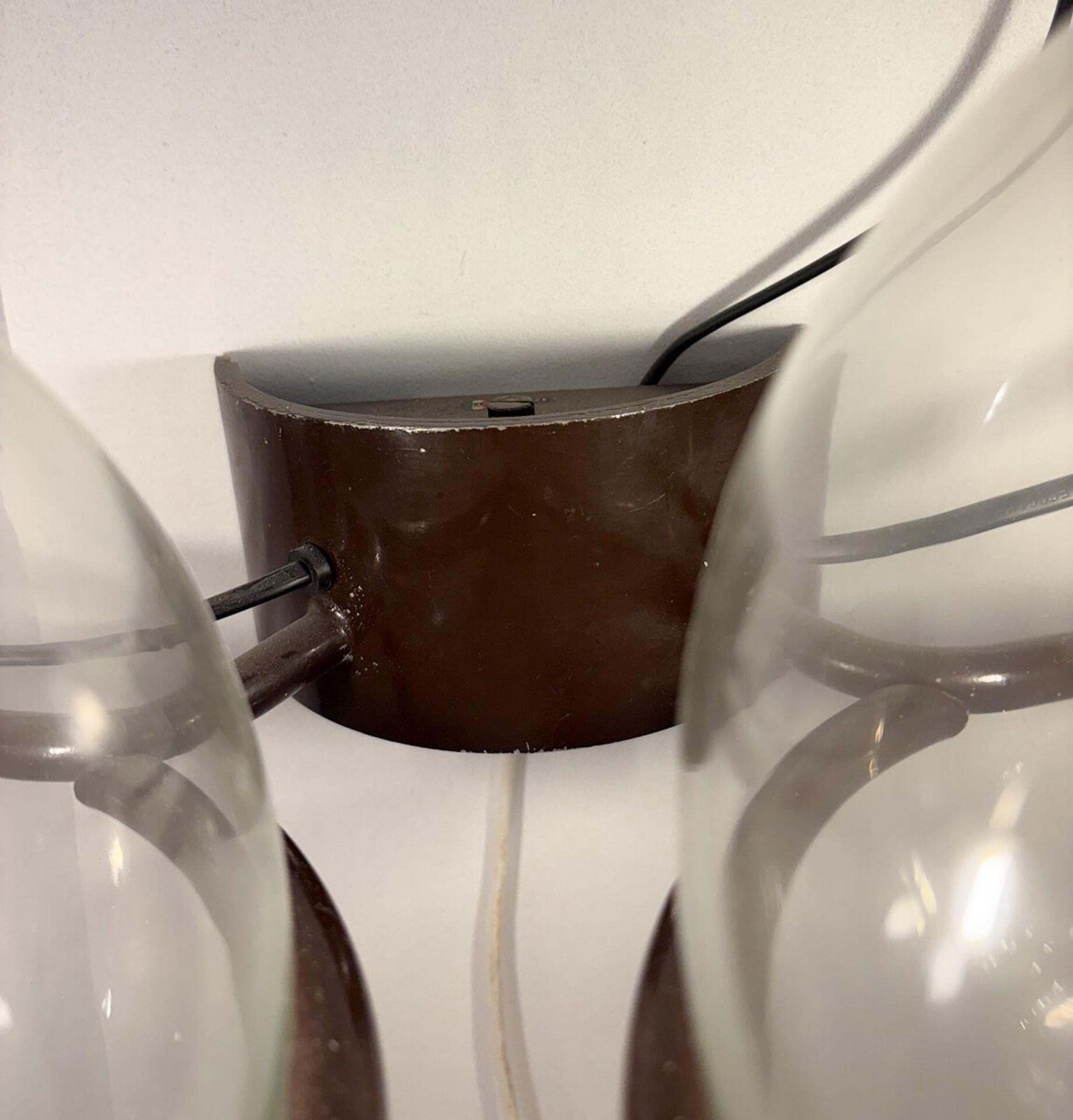 Mid Century Modern Pair Of Wall Lights By Gino Sarfatti, 1960s photo 3904.0