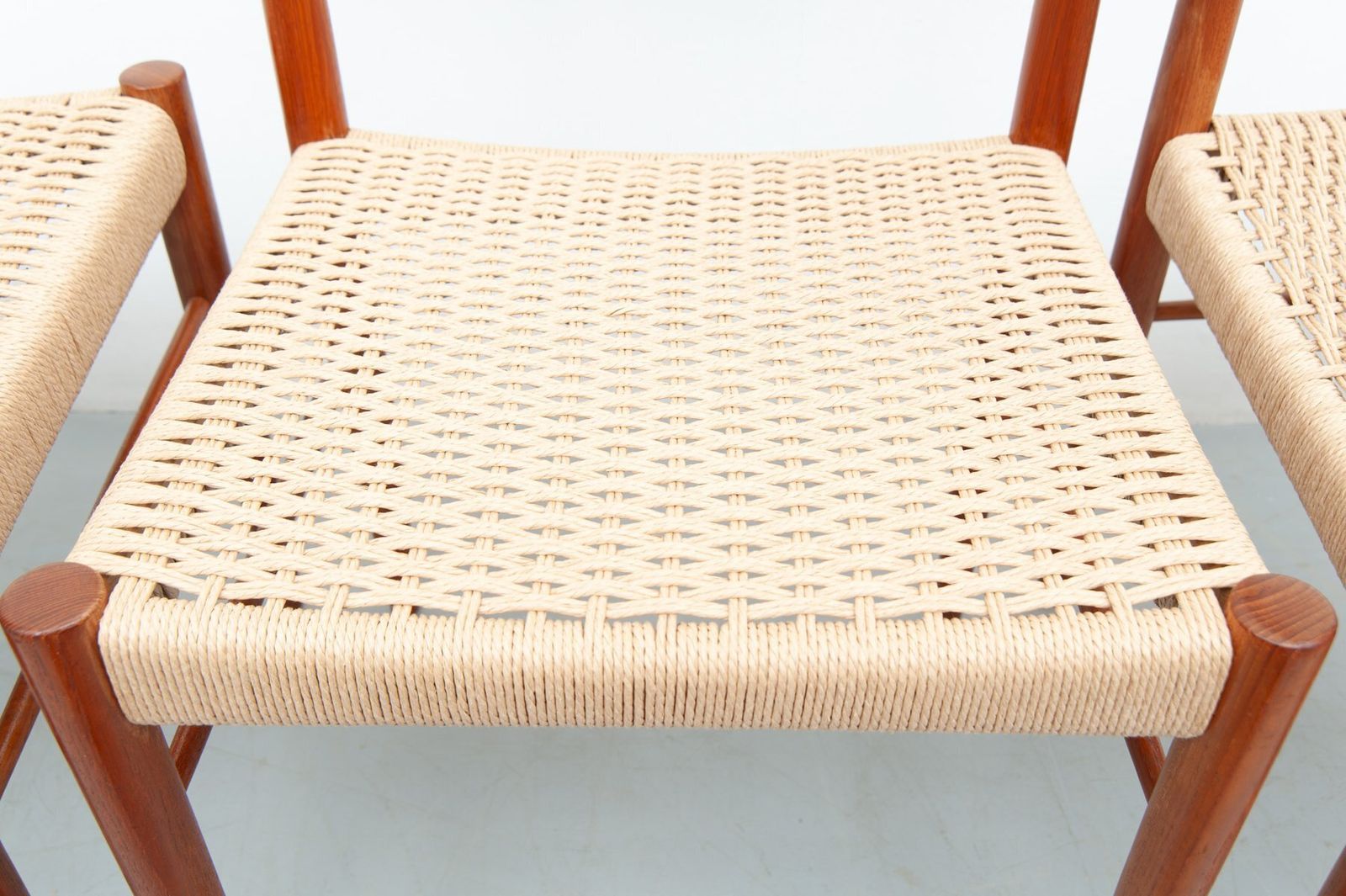 Furniture Vintage Teak Dining Chairs By Henry Walter Klein For Bramin, 1960s, Set Of 4 photo