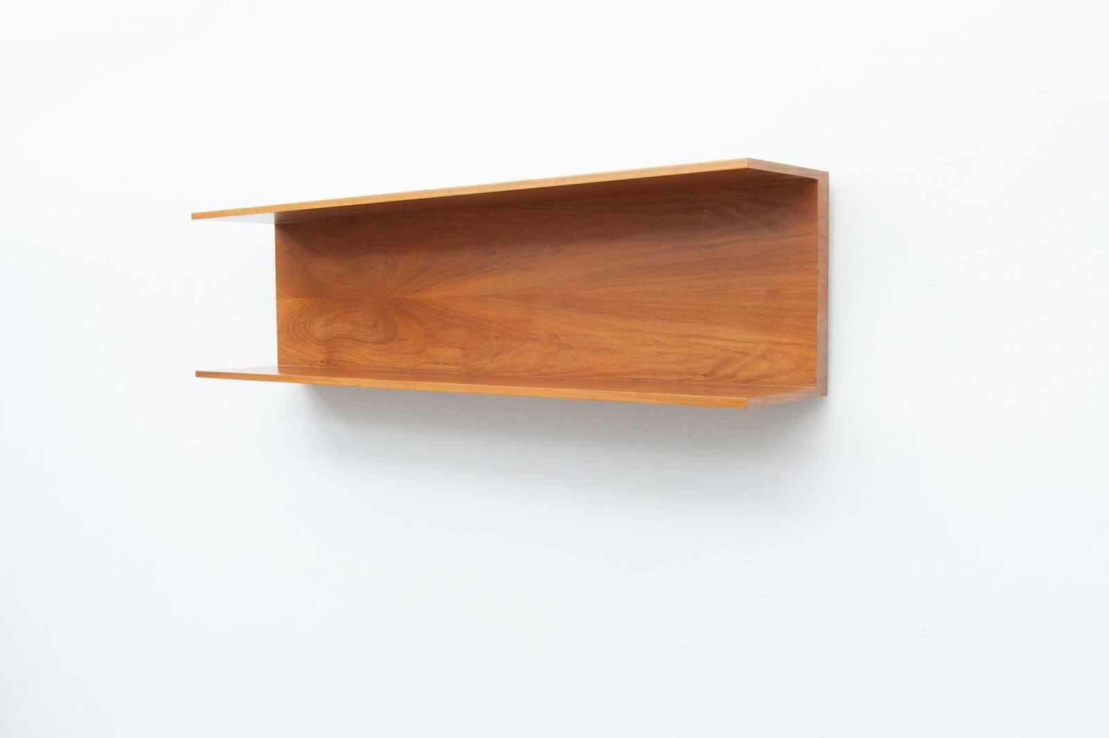 Wall Shelf In Walnut By Walter Wirz For Wilhelm Renz, 1960s photo furniture
