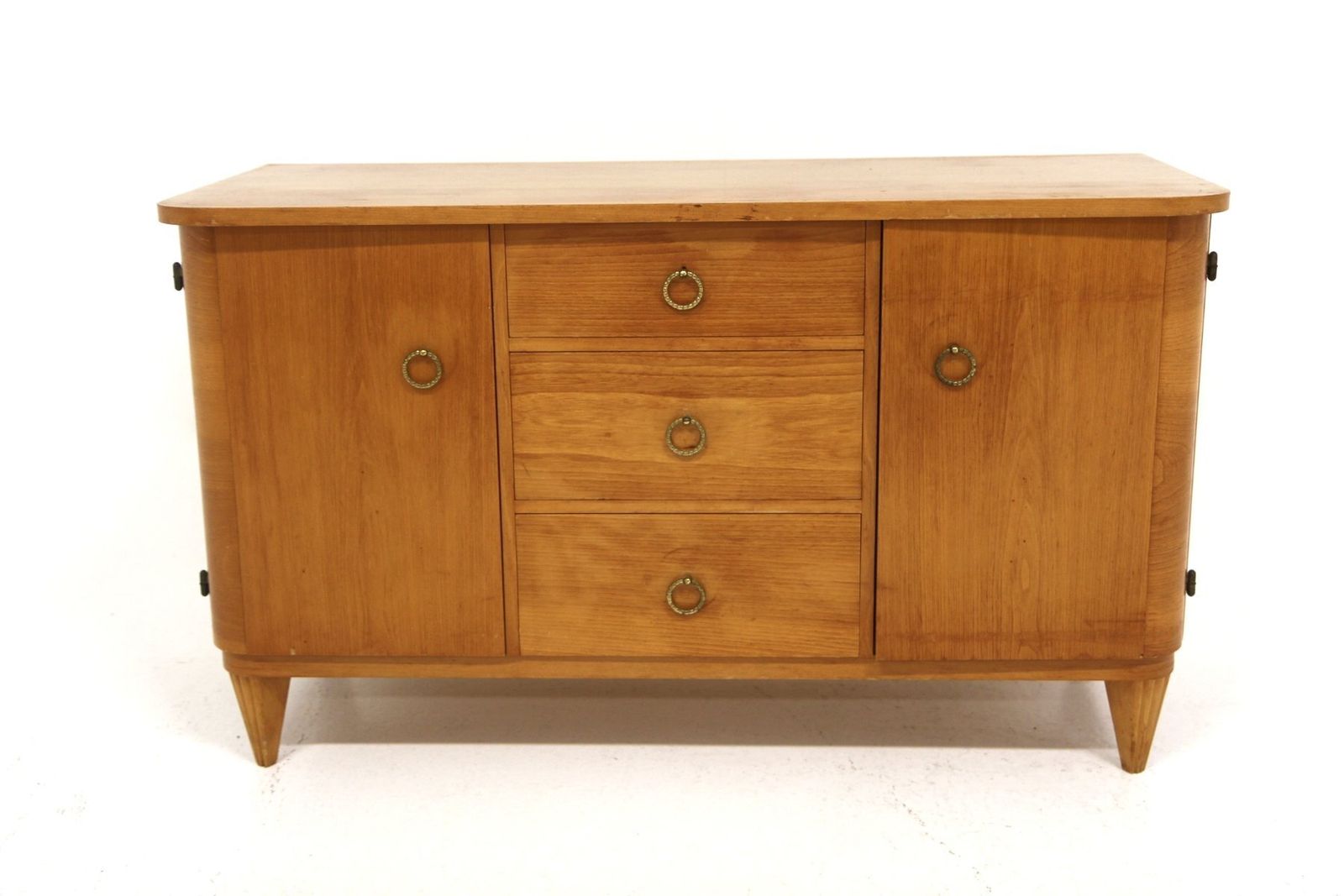 Modern Scandinavian Elm Chest Of Drawers, 1940s photo for sale