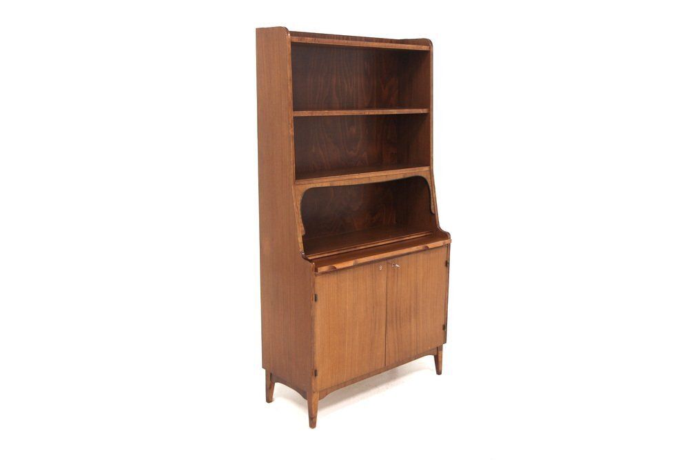 Mahogany Secretary, Sweden, 1940s photo Furniture