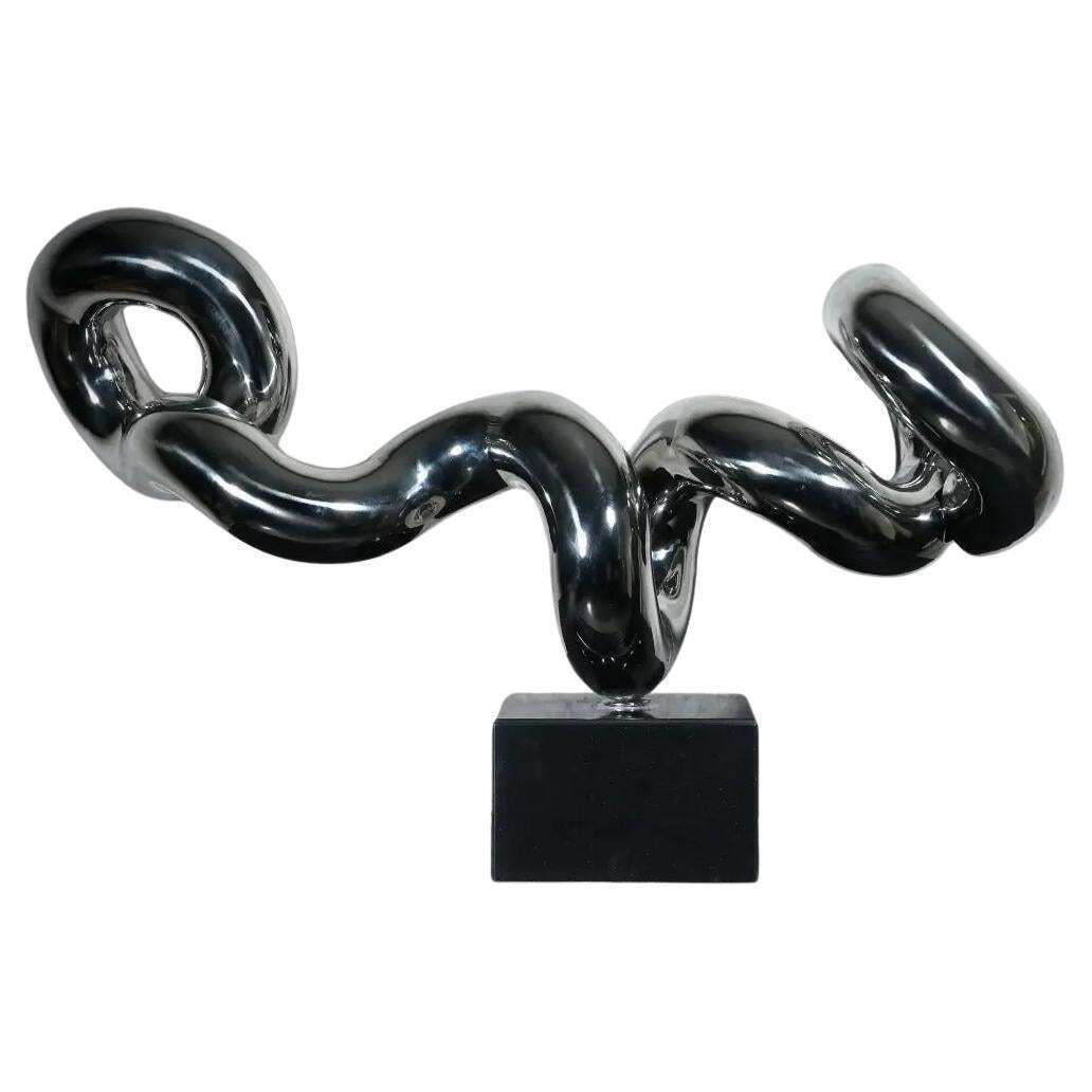 Contemporary Tubular Metal Sculpture, Bauhaus Style