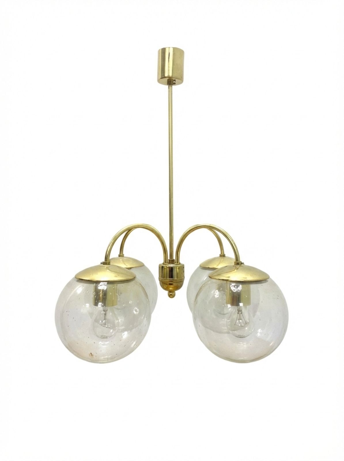 Retro Hanglamp, Kamenický šenov, Jaren 1960–1970, Tsjecho Slowakije $415,00