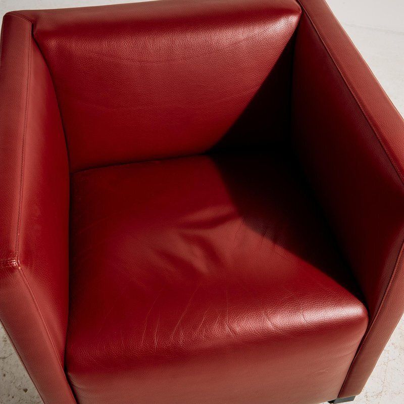 photo furniture Vintage Cubic Chair By Paolo Piva For Wittmann