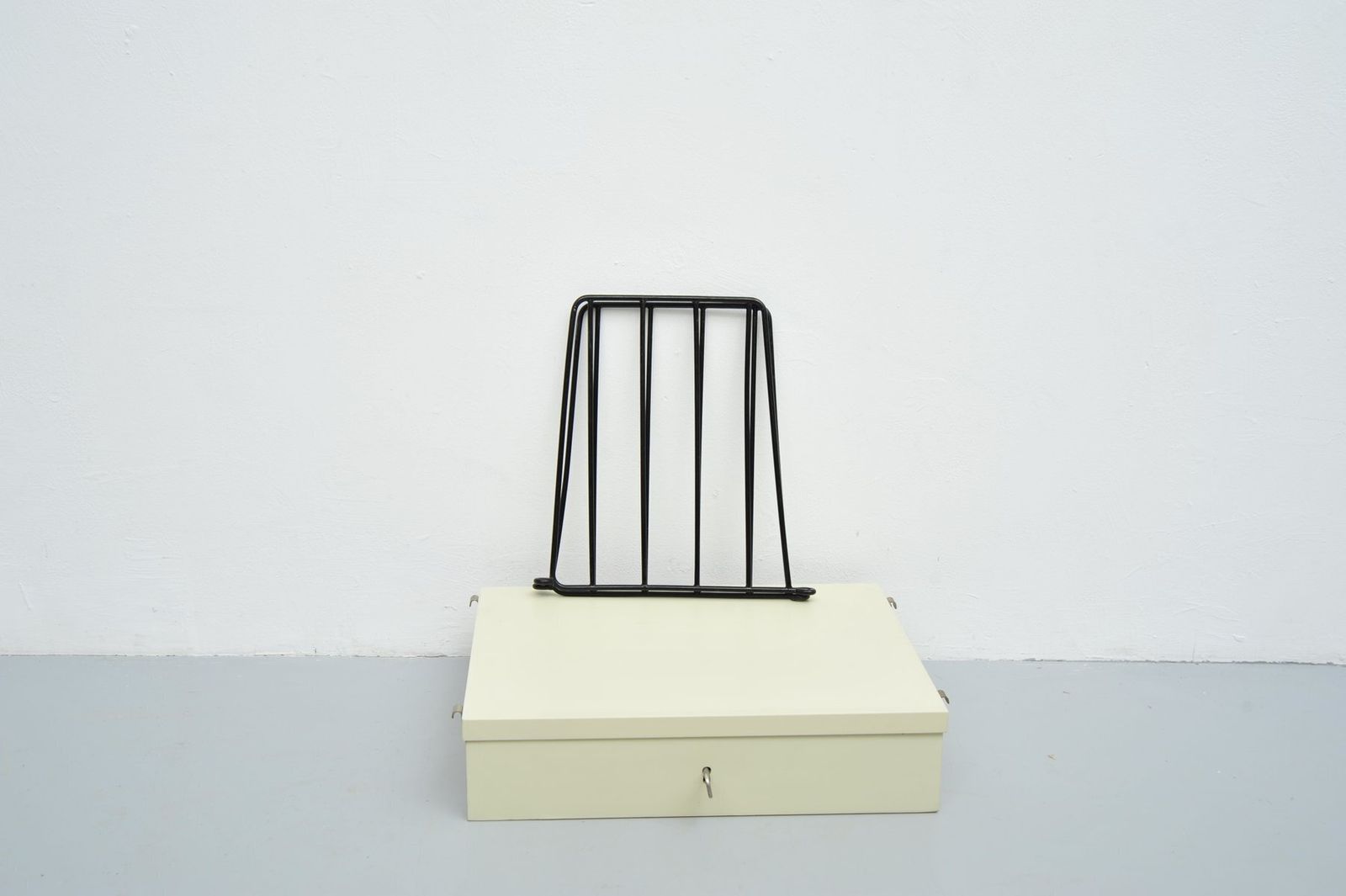 White String Shelving System With Drawer Unit And Ladders By Kajsa And Nisse Strinning, 1940s photo buy