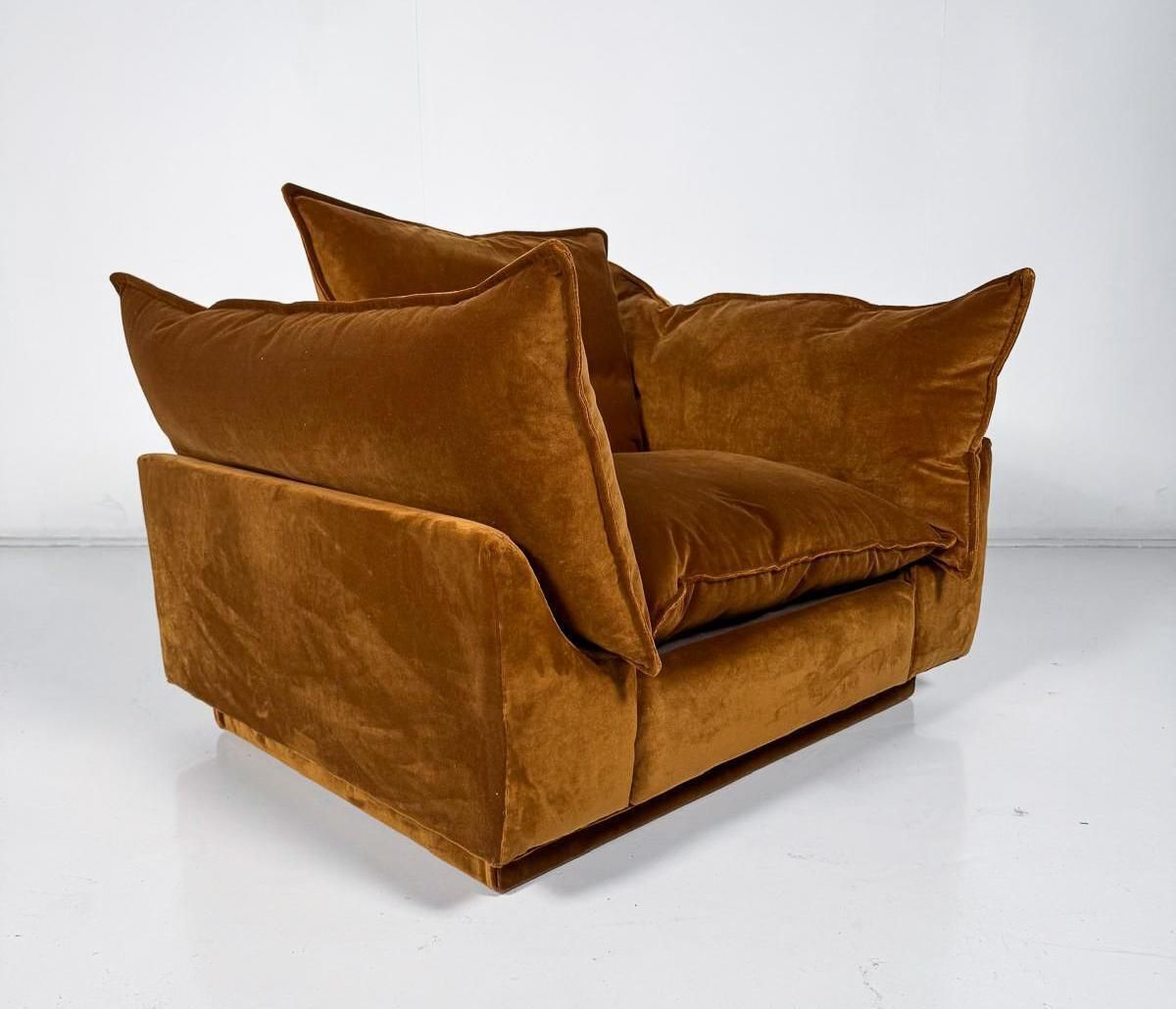 Pair Of Armchairs "Cado" By Gunnar Gravesen And David Lewis Divano For Icf photo 6908.0