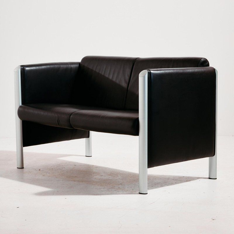 Model 830 Two Seater Sofa By Klaus Franck & Werner Sauer For Wilkhahn photo furniture