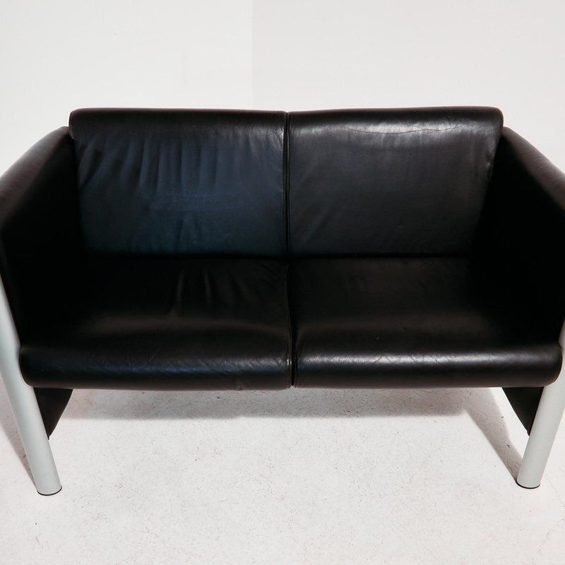 photo furniture Model 830 Two Seater Sofa By Klaus Franck & Werner Sauer For Wilkhahn