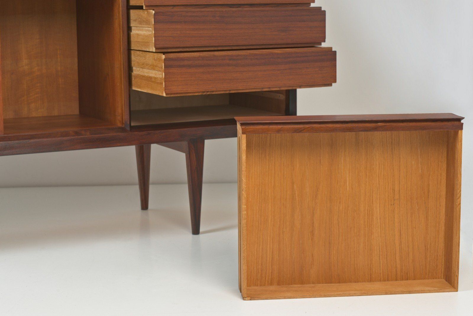 Furniture Highboard By Henry Rosengren Hansen For Brande Møbelindustri, Denmark, 1960s photo