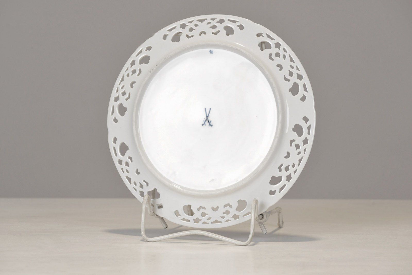 Breakfast Plate In Porcelain By Konrad Hentschel For Staatliche Porzellan Manufaktur Meissen, Germany, 1896 photo buy