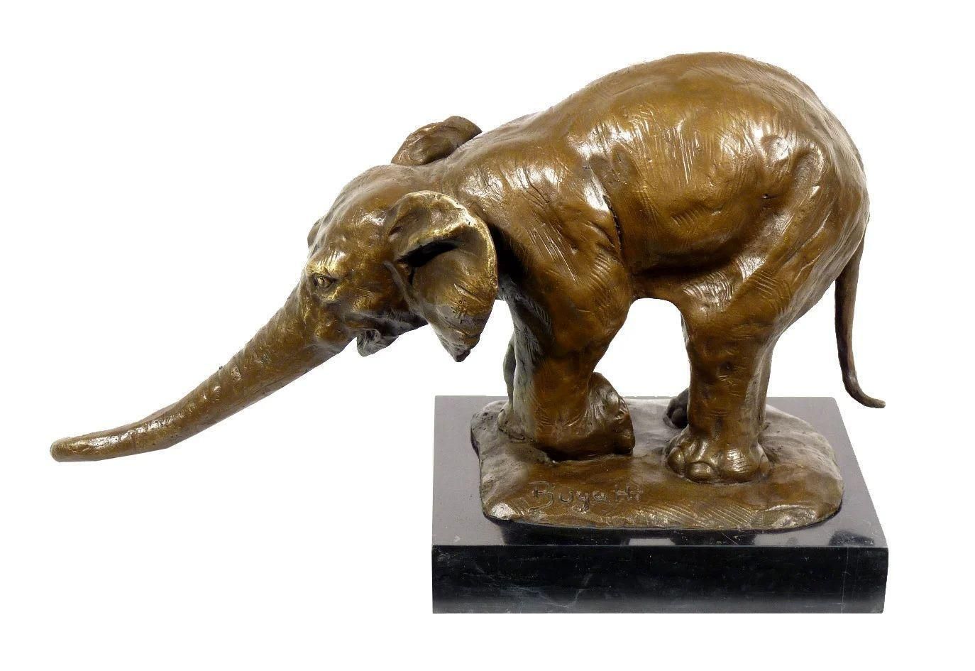 Bronze Animal Statue In The Style Of Rembrandt Bugatti Sculpture photo 2521.0