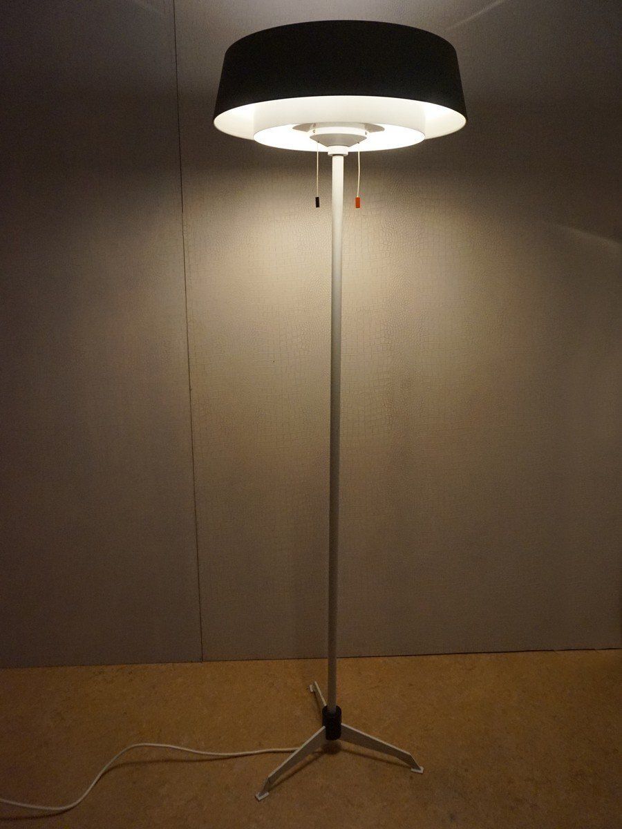 photo vinterior Floor Lamp St 7128 By Niek Hiemstra For Evolux, 1960s