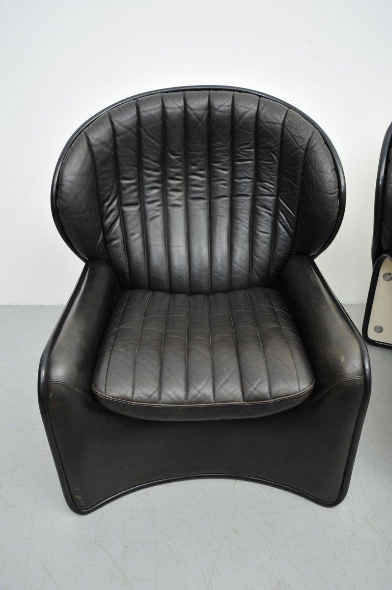 Set Of Lotos Armchairs By Anderé Vandenbeuck For Strässle International, Switzerland photo Furniture