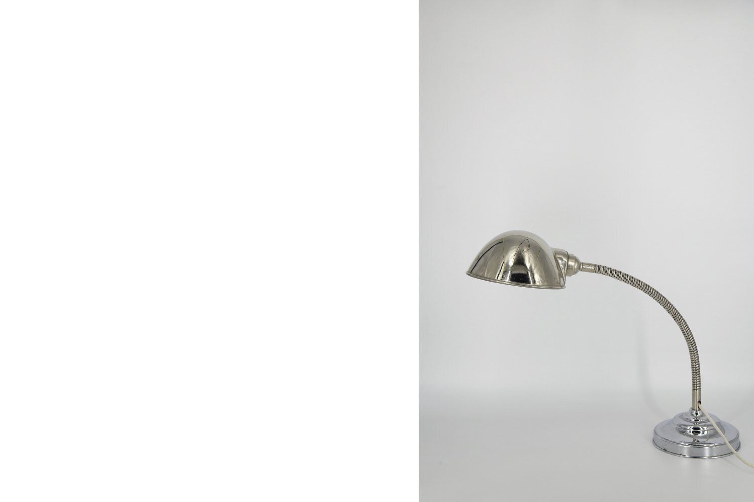 Vintage Scandinavian Chrome Desk Lamp, 1960s photo furniture
