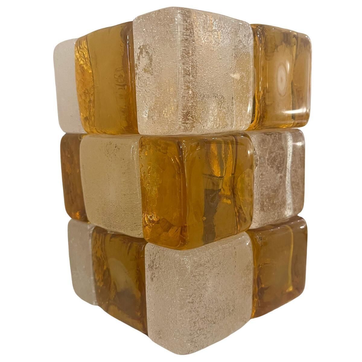 "Pulegoso" Glass Table Lamp By Albano Poli For Poliarte, 1970s photo 1326.0