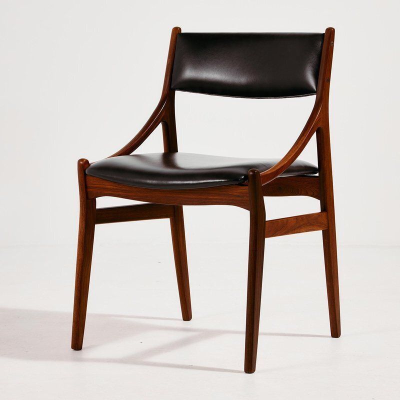 Rosewood Dining Chairs By Vestervig Eriksen For Brdr. Tromborg, Set Of 4 photo furniture