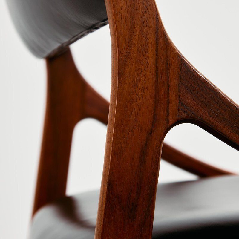 2762.0 Rosewood Dining Chairs By Vestervig Eriksen For Brdr. Tromborg, Set Of 4 photo
