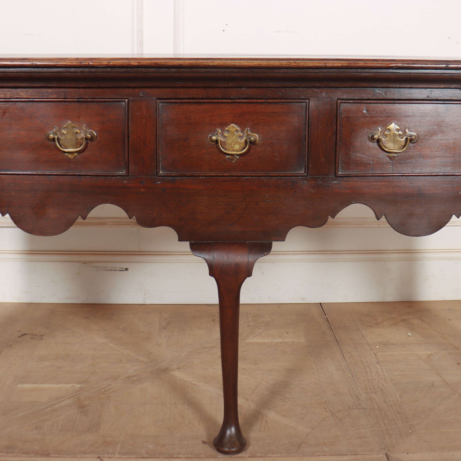 English Oak Dresser Base, 1800s photo for sale