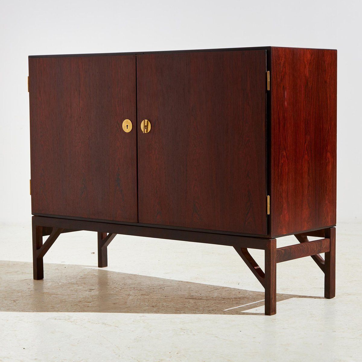 Model A 232 / China Cabinet In Rosewood By Børge Mogensen For Fdb Møbler, 1950s photo furniture