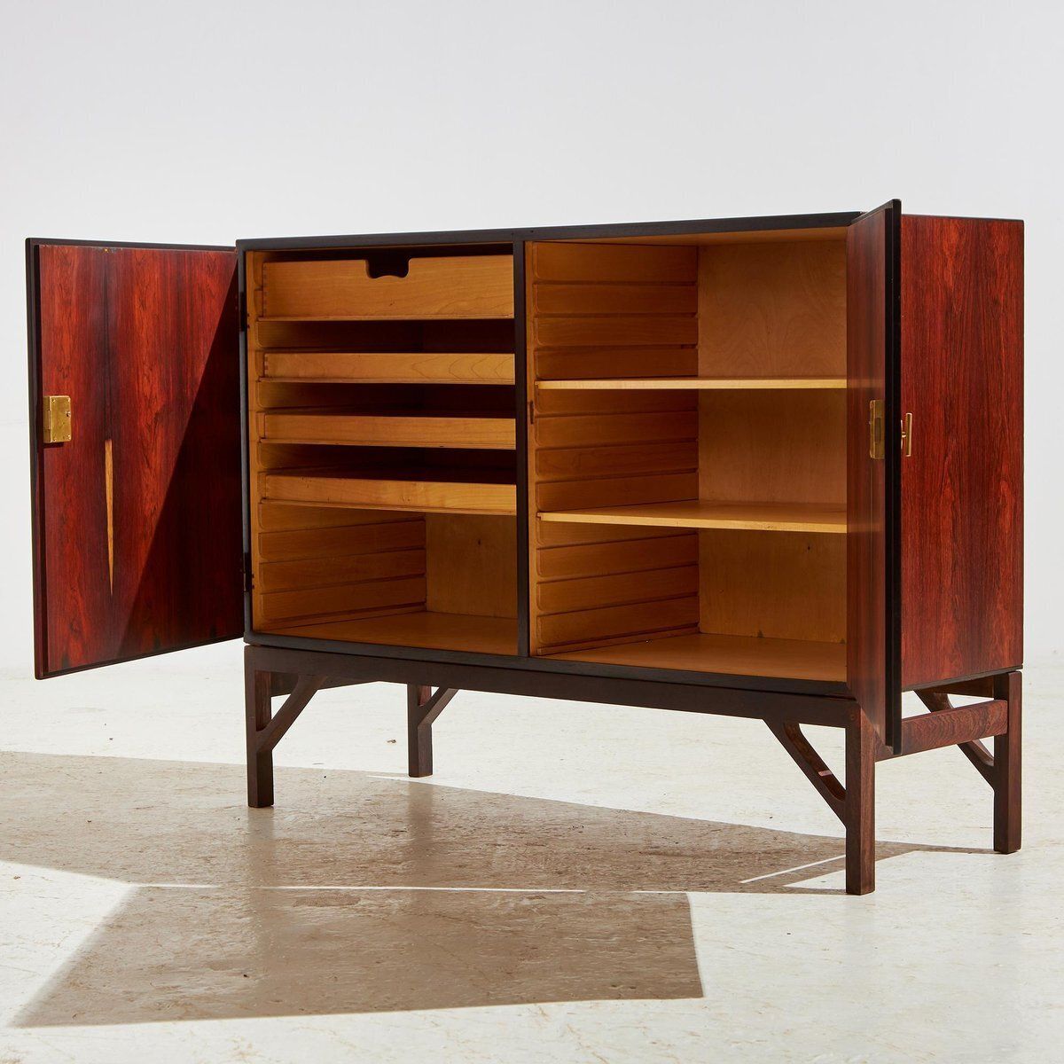 Model A 232 / China Cabinet In Rosewood By Børge Mogensen For Fdb Møbler, 1950s photo for sale