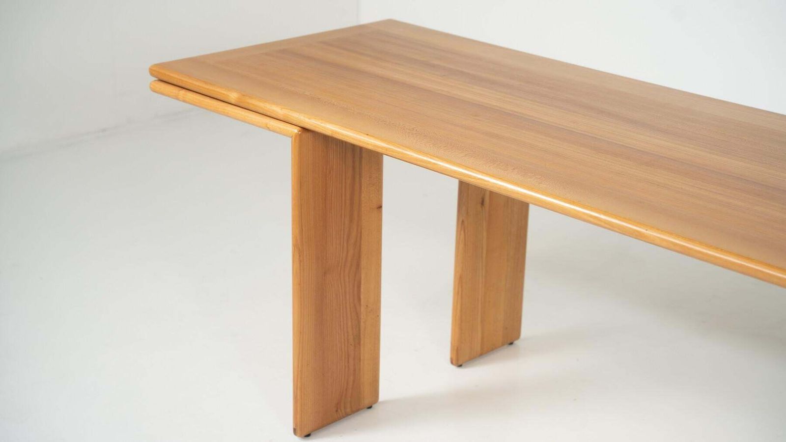 Mid Century Modern Wooden Dining Table, In The Style Of Mario Marenco, 1980s photo furniture