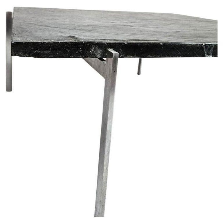 Poul Kjaerholm Pk61 Coffee Table Black Slate Top photo 3819.0