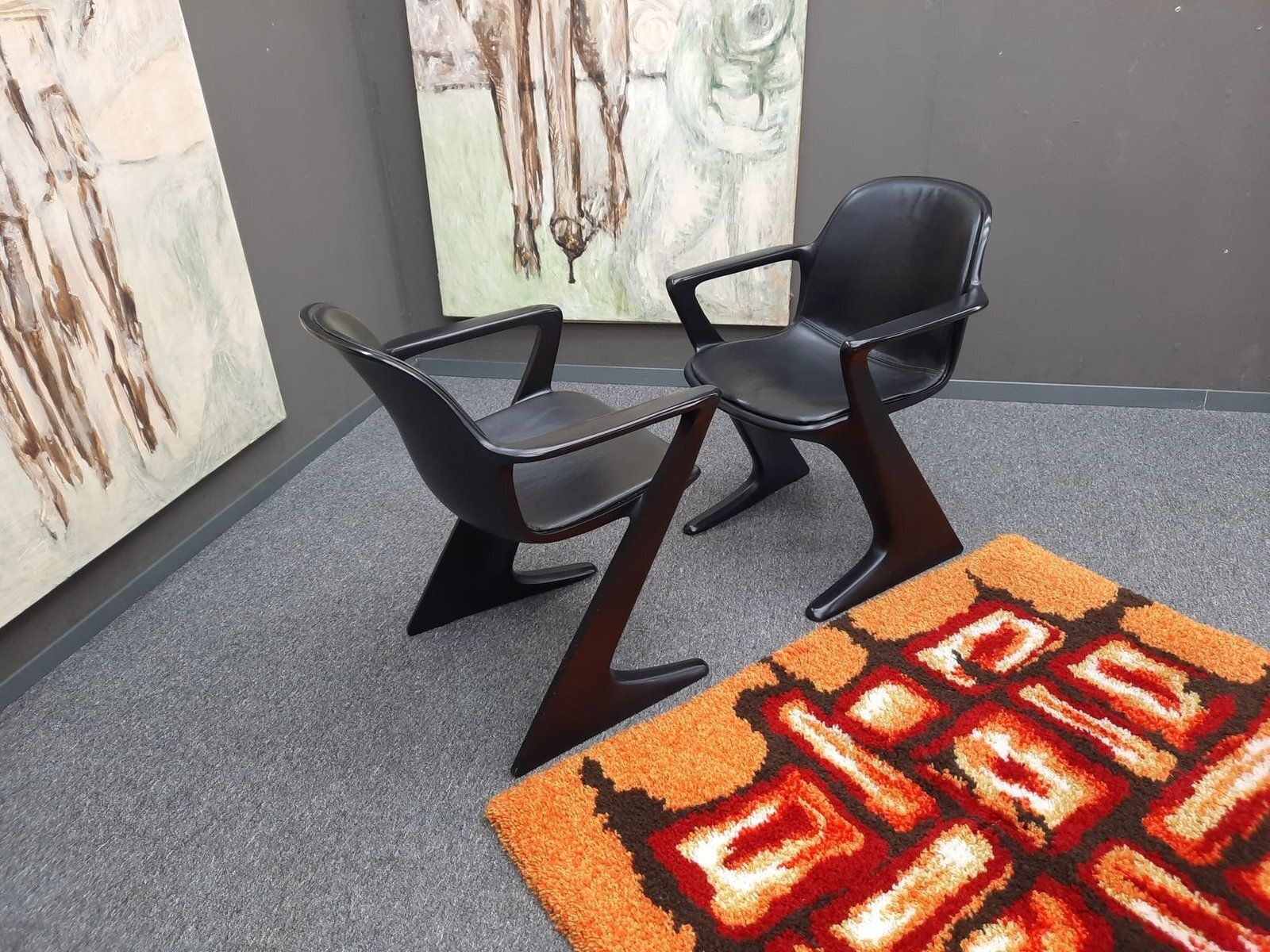 Z Chairs By Ernst Moeckl & Siegfried Mehl For Horn Collection, 1960s, Set Of 2 photo Furniture