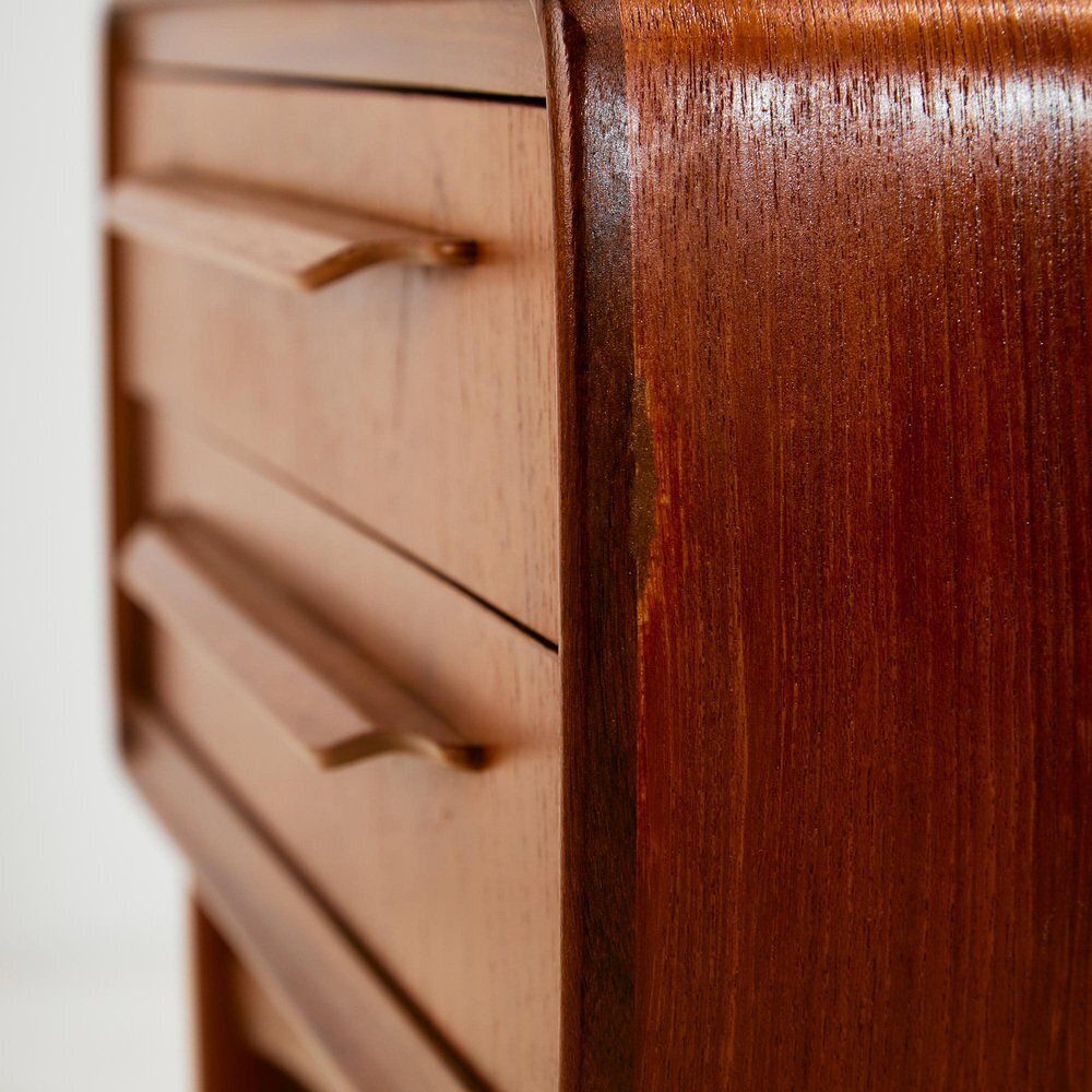 Teak Nightstand By Johannes Andersen For Cfc Silkeborg photo buy