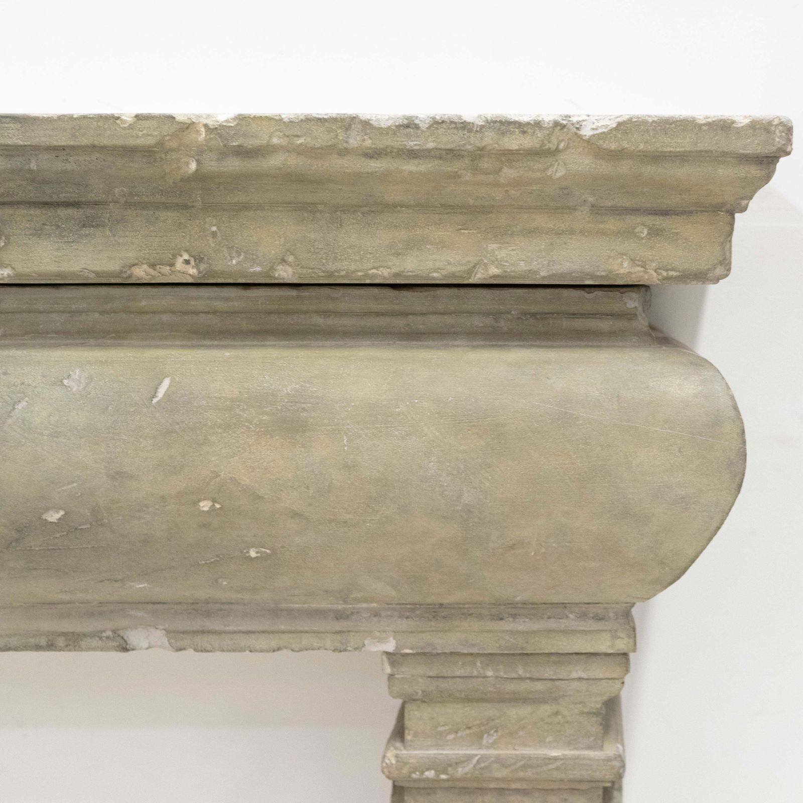 Ornate Carved Antique Stone Fireplace Surroud photo Home Fixtures