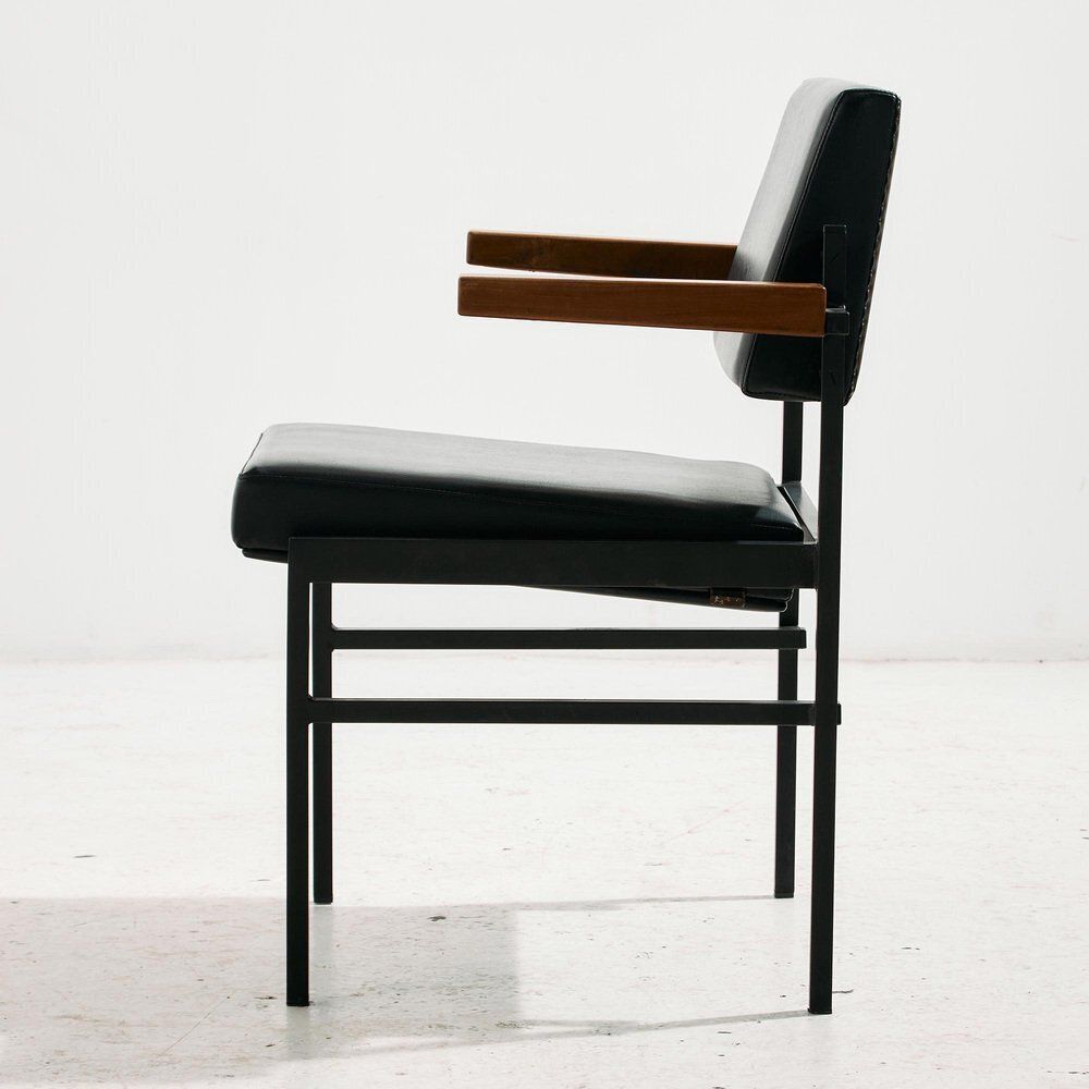 Metal Frame Armchair photo vintage