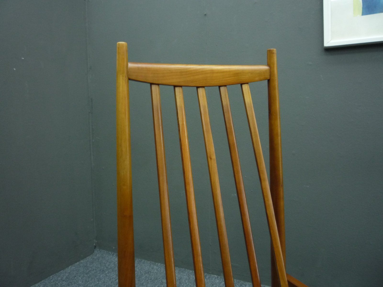 photo for sale Dining Room Chairs In Cherry Wood From Casala, 1960s, Set Of 4