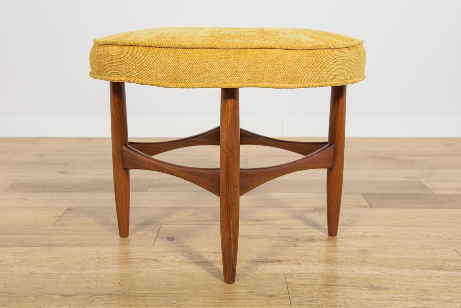 Mid Century Modern Stool By Ib Kofod Larsen For G Plan, 1960s photo vinterior