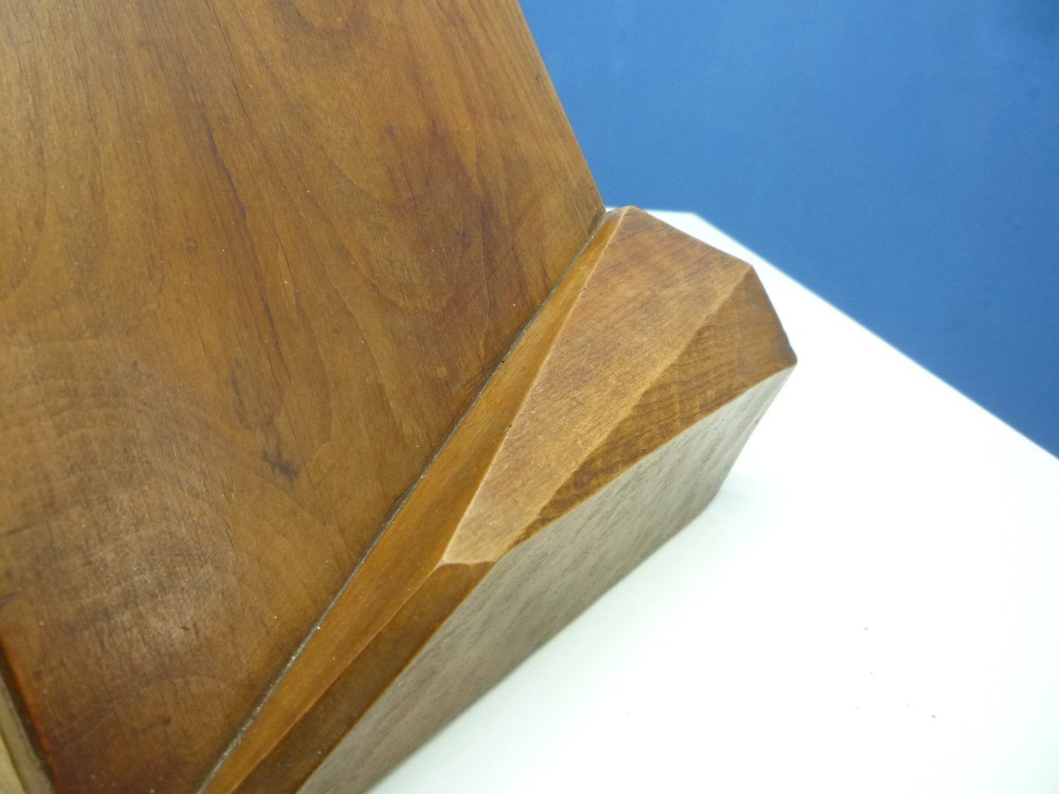photo for sale Anthroposophical Limewood Clock By Siegfried Pütz, Germany, 1920s