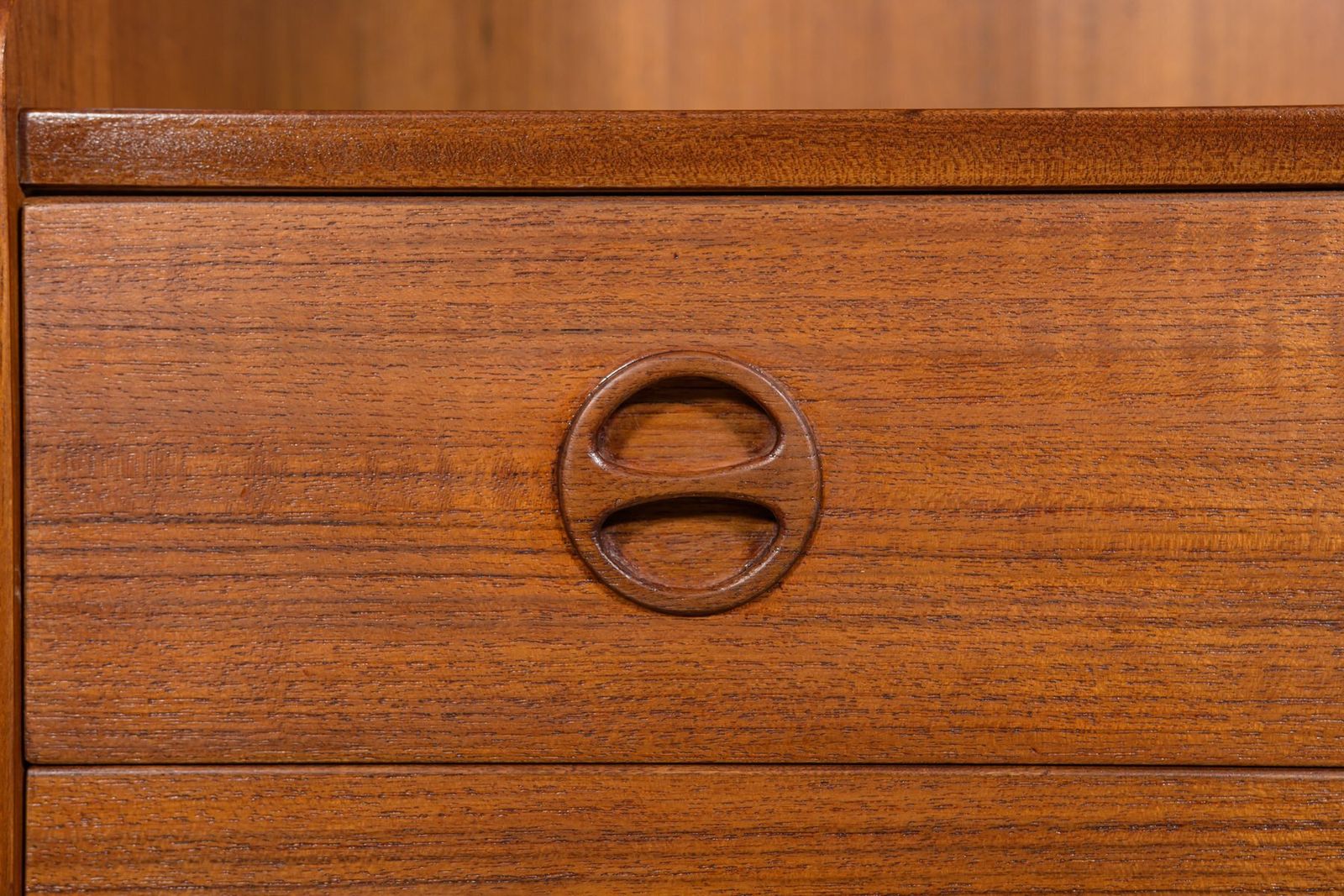 photo vinterior Mid Century Modern Danish Teak Shelf, 1960s