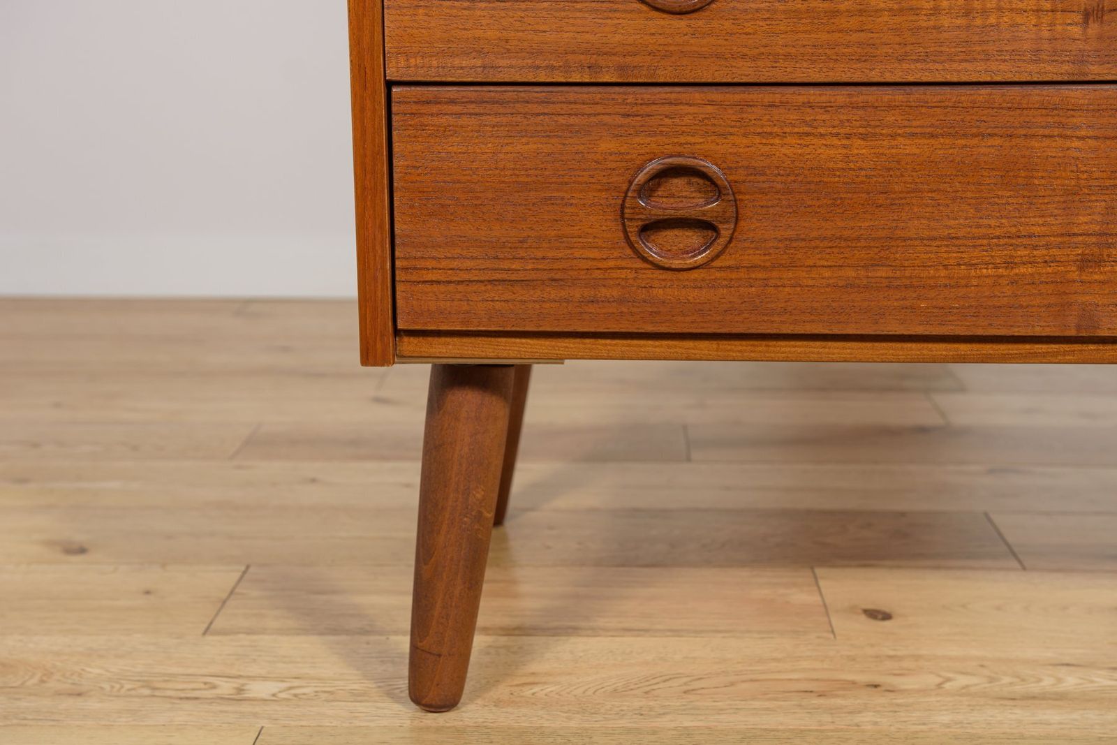 photo buy Mid Century Modern Danish Teak Shelf, 1960s