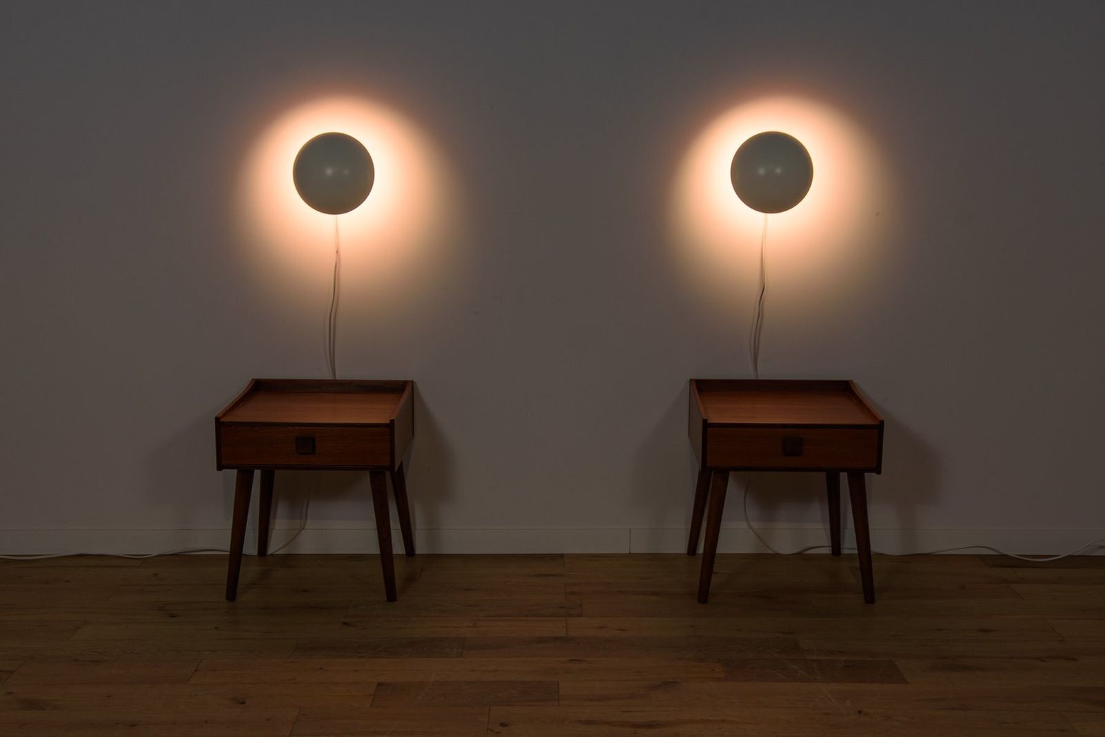 Mid Century Ph Hat Wall Lamps By Poul Henningsen For Louis Poulsen, Denmark, 1961, Set Of 2
