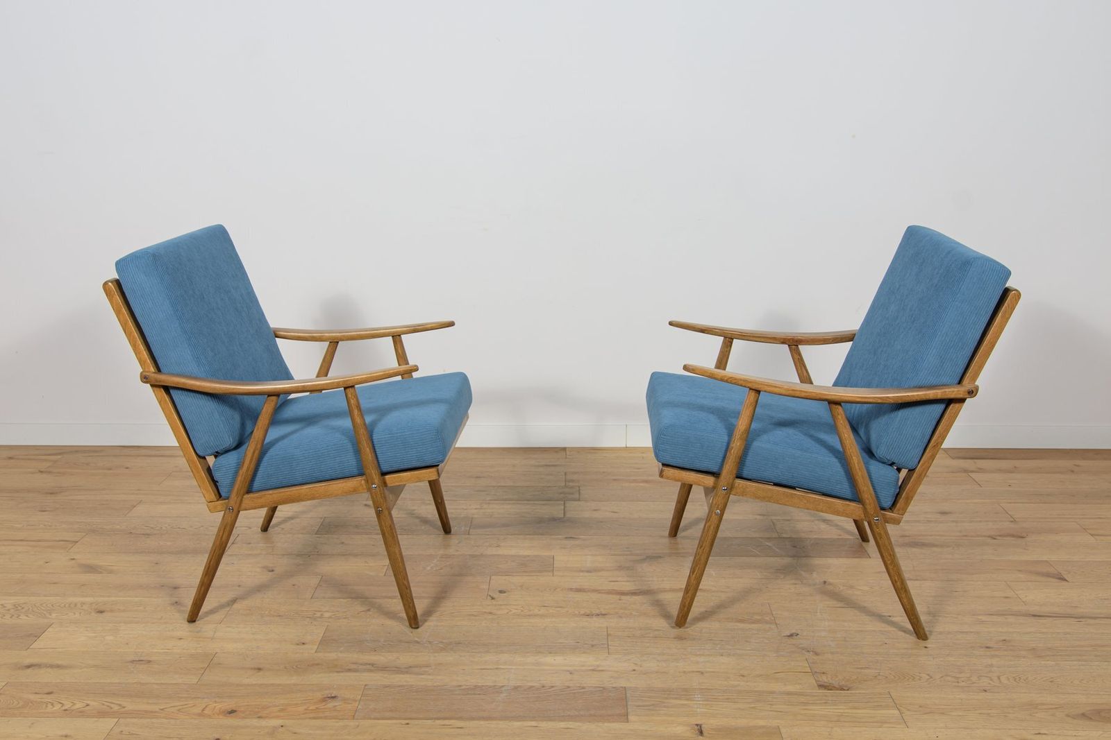 Mid Century Modern Armchairs From Ton, Czechoslovakia, 1960s, Set Of 2 photo buy