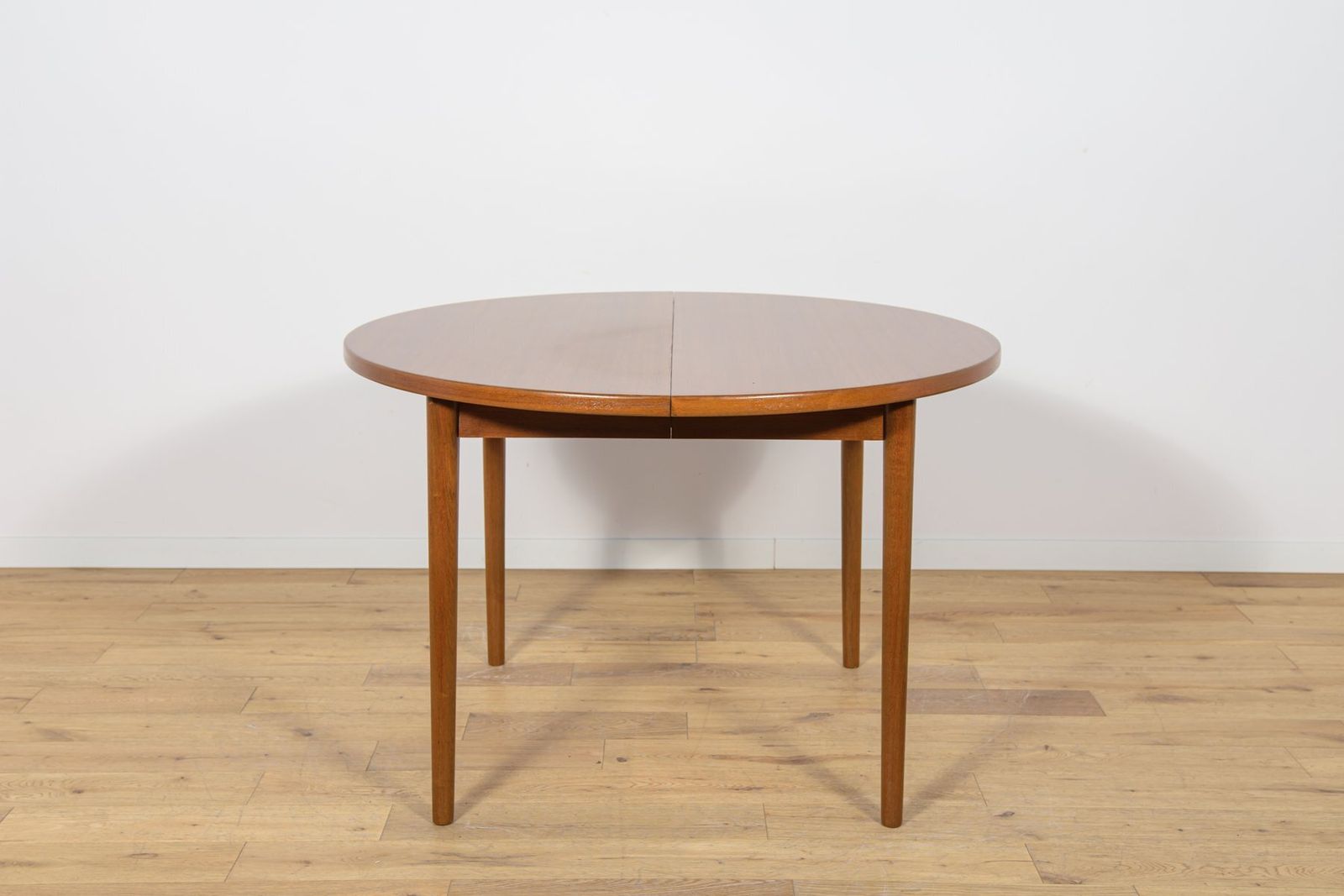 Mid Century Round Teak Dining Table By Nils Jonsson For Hugo Troeds, Sweden, 1960s photo furniture