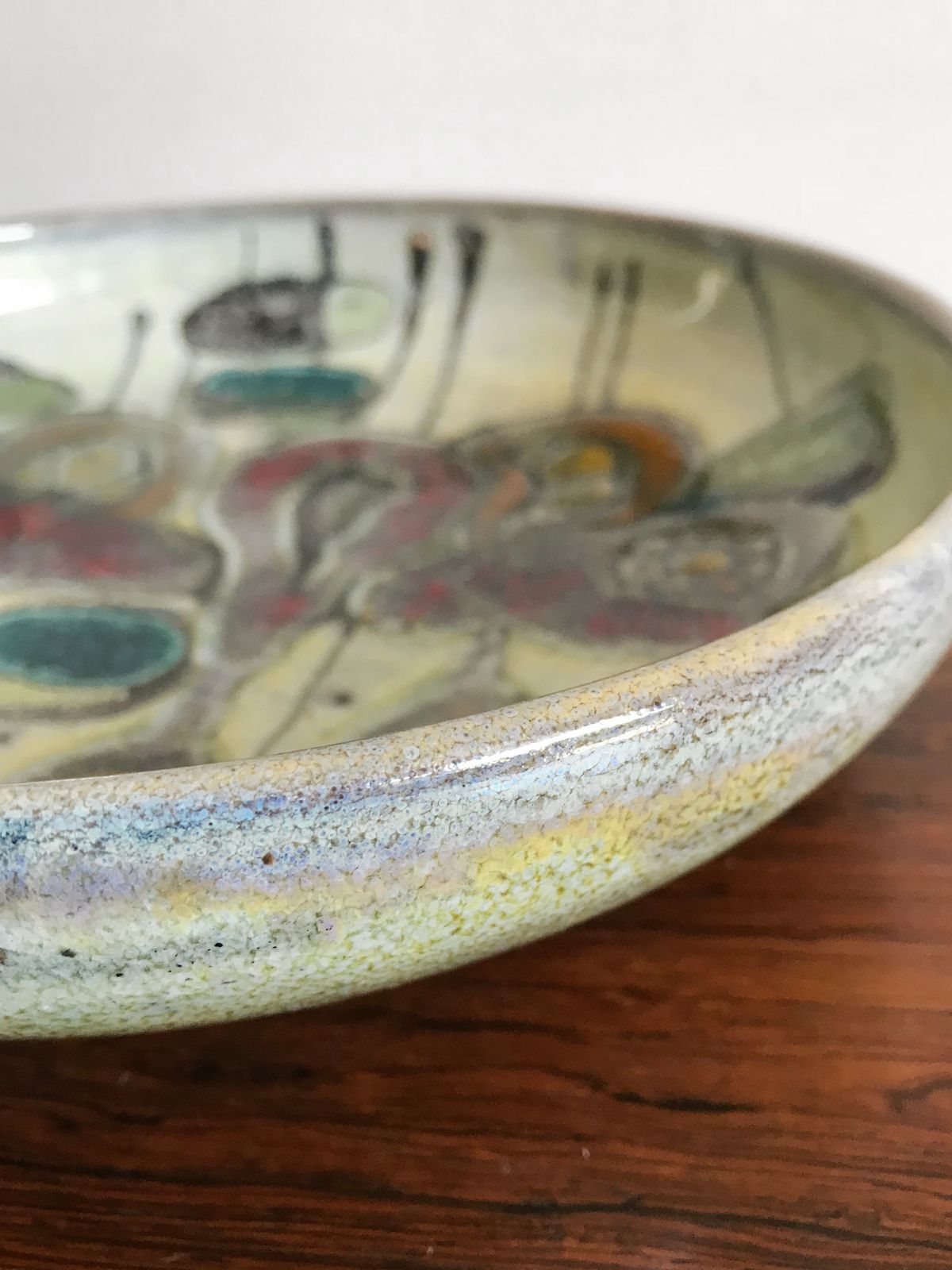 1960s Italian Ceramic Centerpiece By Lega Faenza photo furniture